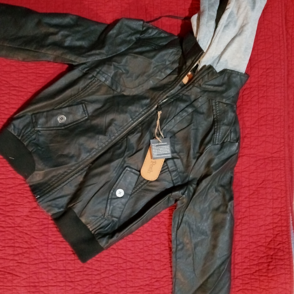 Leather Miss Posh jacket